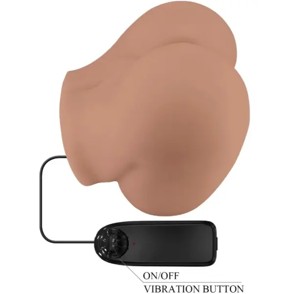 CRAZY BULL - Masturbador trasero vibrador con vagina y ano realista - Imagen 10