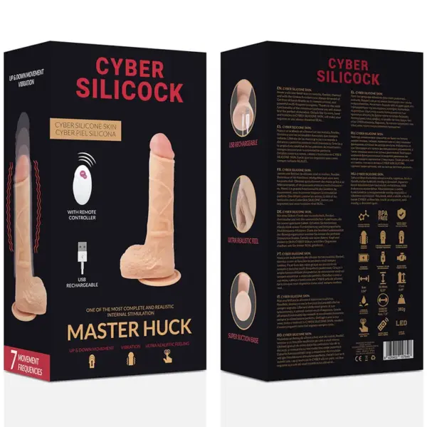 CYBER SILICOCK - Realístico control remoto Master HUCK 20.9 cm -O- 4 cm - Imagen 7