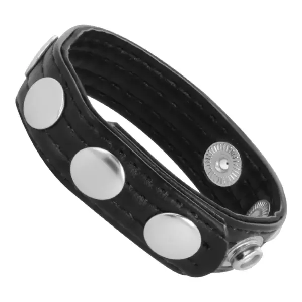 DARKNESS - Anillo de Ereción de Piel Ajustable y Duradero - Imagen 2