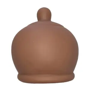 Diablo Picante - Juguete antiestrés con forma de pecho color mulato