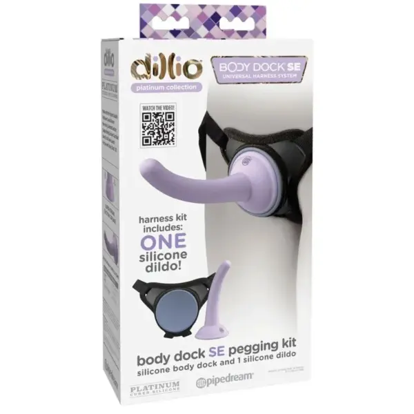 DILLIO - Arnés Body Dock Violeta para Diversión Sin Límites - Imagen 6