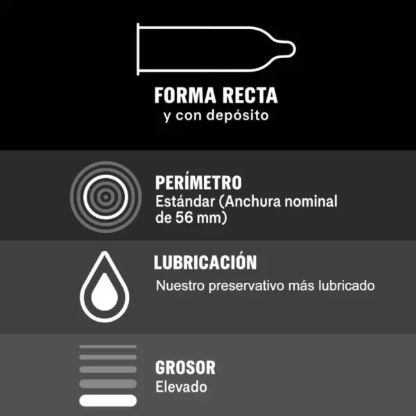 Durex - Perfect Connection Extra Lubricación Silicona 10 Unidades - Imagen 3