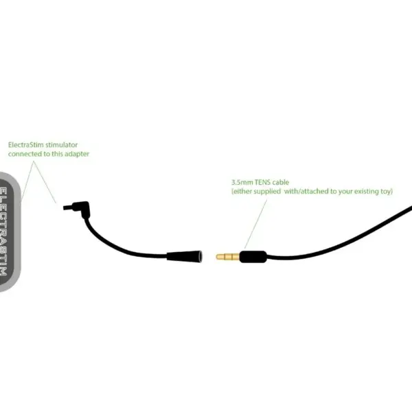 ElectraStim - Adaptador Estándar a Conector 3.5 mm para Juguetes Eróticos - Imagen 3