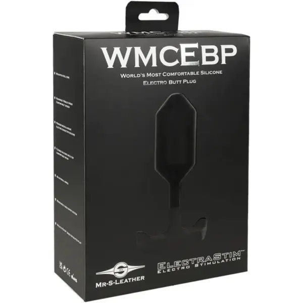 ElectraStim - Electro Plug Anal MR-S-Leather para Experiencias Eróticas Intensas - Imagen 8