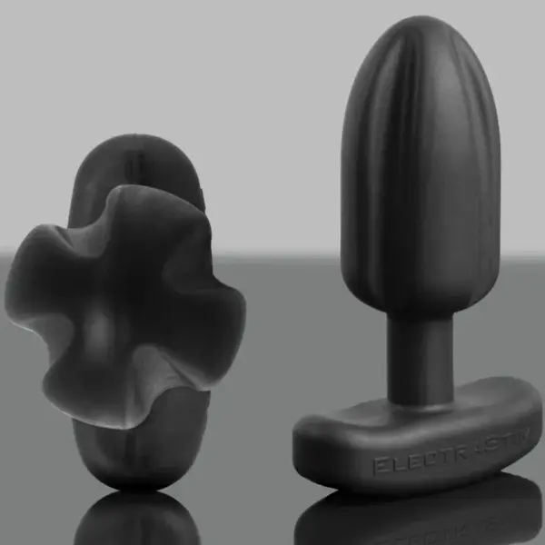 ElectraStim - Tartarus Plug Anal Silicona Quadripolar Negro - Imagen 7