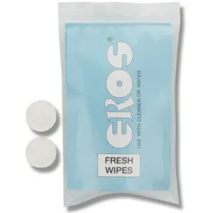 EROS - Toallitas Frescor Limpieza Íntima 100% Natural