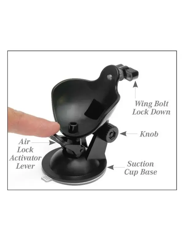 EXTREME TOYZ - PDX MEGA BATOR USB MASTURBADOR MASCULINO ANO NEGRO - Imagen 7