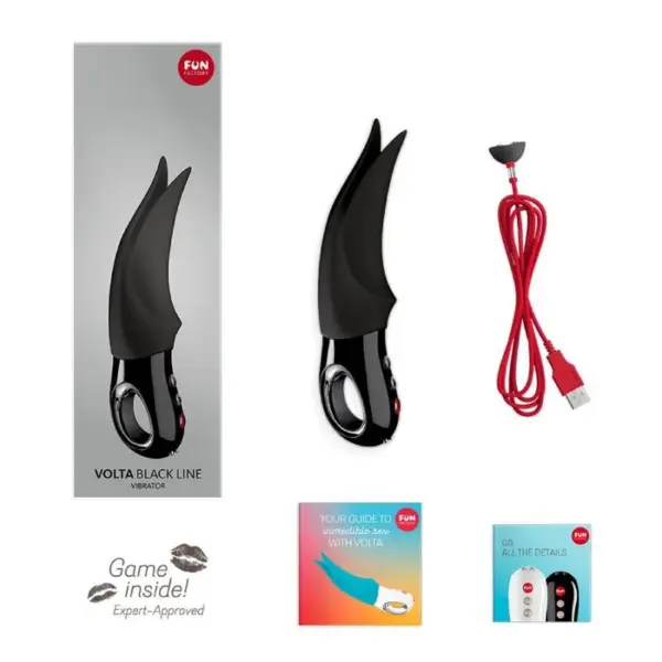 FÁBRICA DE LA DIVERSIÓN - VOLTA NEGRO - Vibrador de Clítoris Recargable - Imagen 11