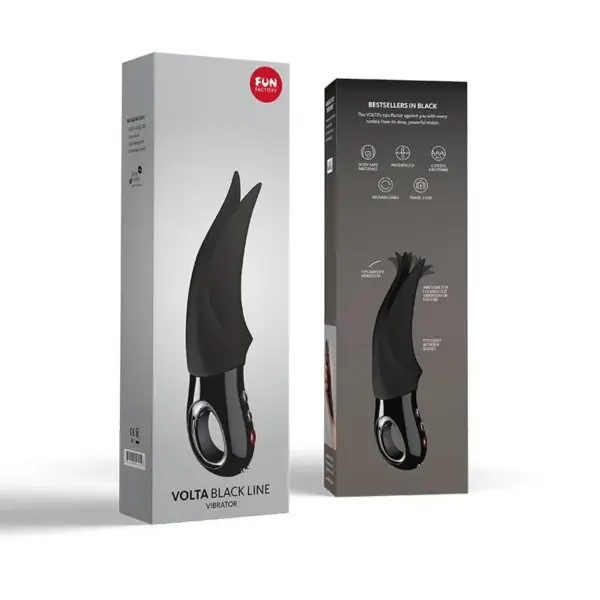 FÁBRICA DE LA DIVERSIÓN - VOLTA NEGRO - Vibrador de Clítoris Recargable - Imagen 4