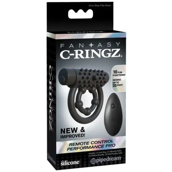 Fantasy C-Ringz - Anillo Control Remoto Performance para Placer Compartido - Imagen 8