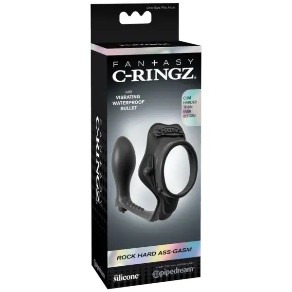 Fantasy C-Ringz - Rock Hard Anillo Potenciador con Plug Anal - Imagen 6