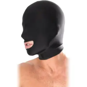 Fetish Fantasy Series - Pasamontañas de Boca Abierta Negro