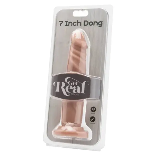 GET REAL - Dong 18 cm Natural para Placer Realista - Imagen 2