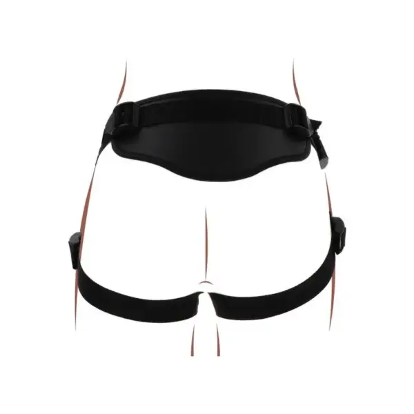GET REAL - Strap-On Deluxe Harnés Negro para Juegos de Rol - Imagen 8