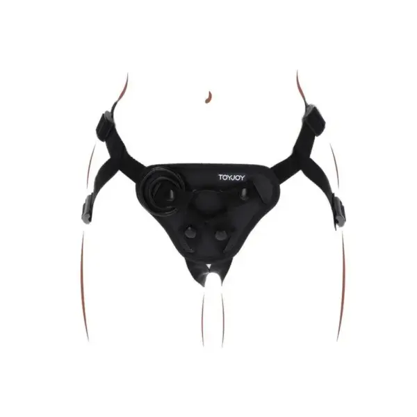 GET REAL - Strap-On Arnés Negro para Juegos de Rol - Imagen 6