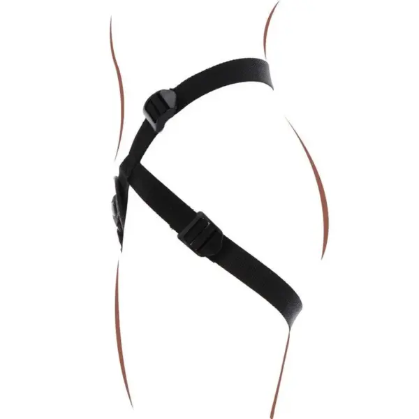 GET REAL - Strap-On Arnés Negro para Juegos de Rol - Imagen 7