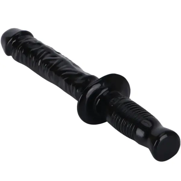 GET REAL - THE MANHANDLER 37 CM NEGRO: Masajeador Sexual Definitivo - Imagen 5