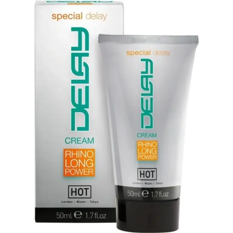 HOT - Crema Retardante Delay 50ml para el Placer Prolongado