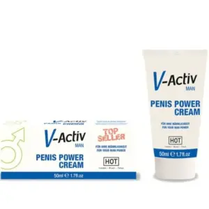 V-ACTIV - Crema Potenciadora para Hombres 50ml