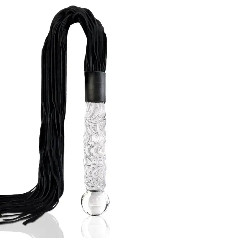 ICICLES - N. 38 Masajeador de vidrio elegante para placer anal