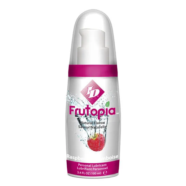 ID Frutopia - Lubricante comestible sabor frambuesa 100ml