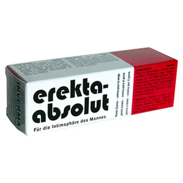 INVERMA - EREKTA ABSOLUT CREAM para una Erección Potente y Rápida