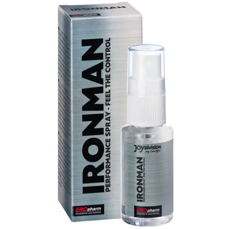 JOYDIVION EROPHARM - Ironman Performance Spray Retardante para Hombres 30ML