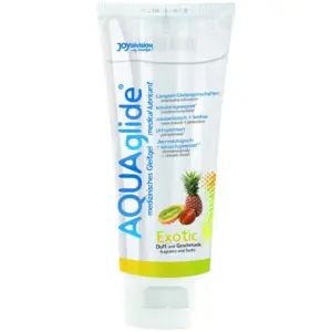 JOYDIVISION AQUAGLIDE - Lubricante Sabor Exótico 100 ml para Placer Duradero