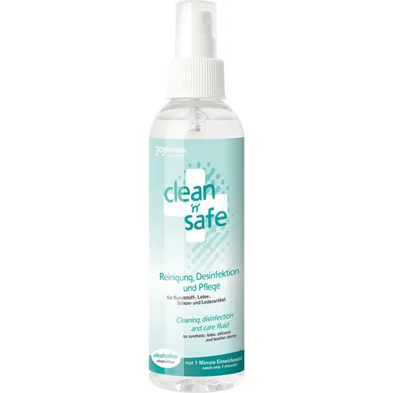 JOYDIVISION CLEAN SAFE - Limpiador de Juguetes Spray 200ml