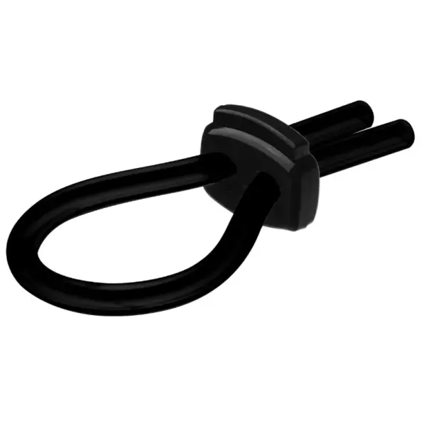 JOYDIVISION POTENZDUO - Anillo Silicona para Pene Negro - M