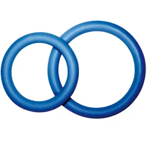 JOYDIVISION POTENZDUO - Anillos para pene azul M: Firmeza y Placer Aumentado