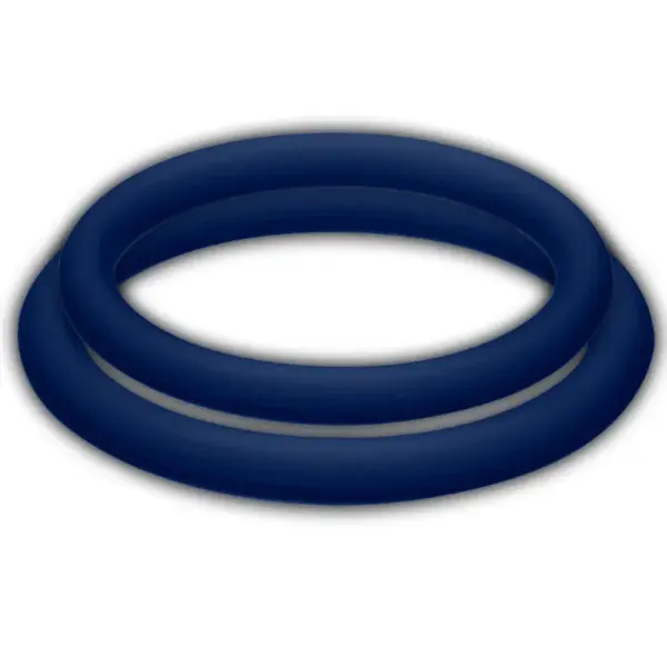 JOYDIVISION POTENZDUO - Anillos para pene azul M: Firmeza y Placer Aumentado - Imagen 5