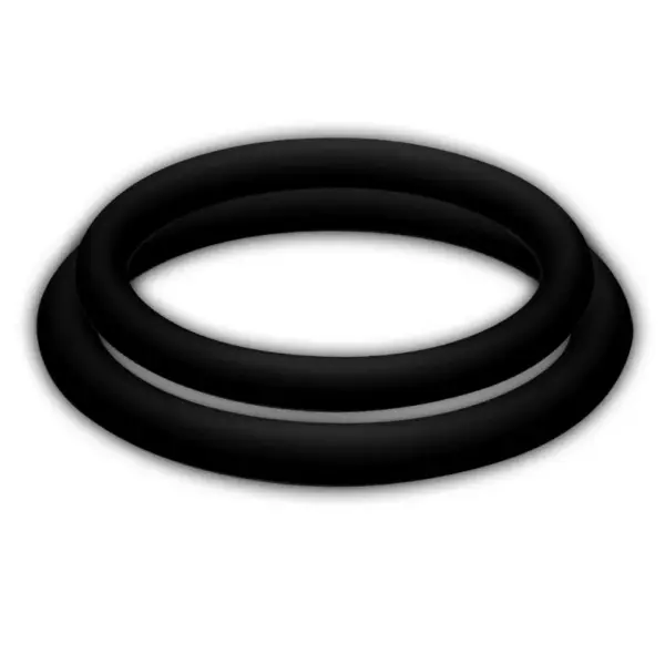 JOYDIVISION POTENZDUO - Anillos para pene negro tamaño M