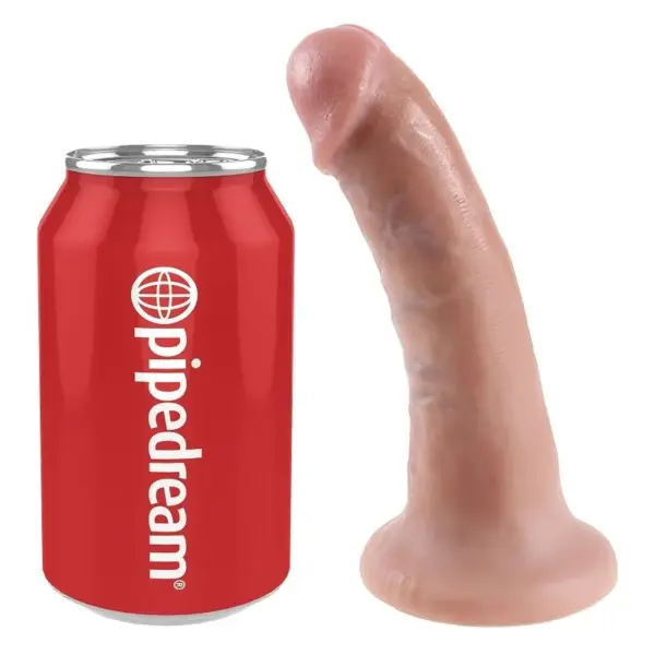 KING COCK - 6 PENE NATURAL 15.2 CM, Dildo Realista para Placer Inigualable - Imagen 3
