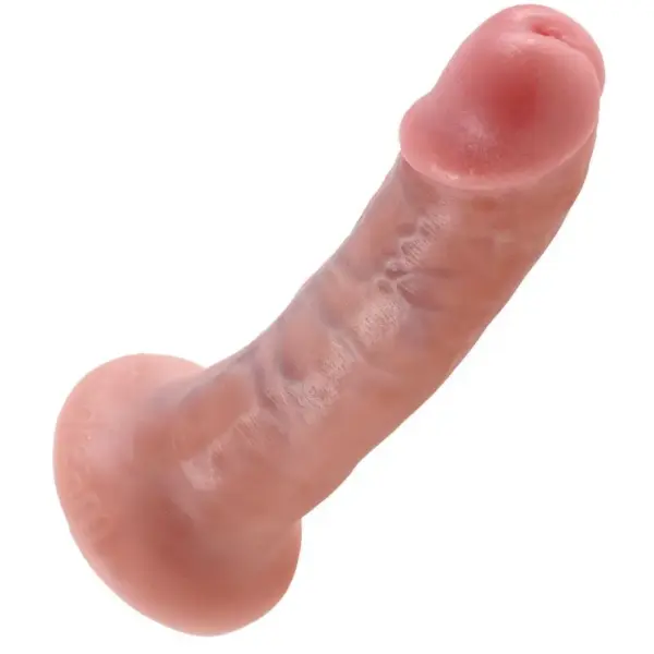 KING COCK - 6 PENE NATURAL 15.2 CM, Dildo Realista para Placer Inigualable - Imagen 4