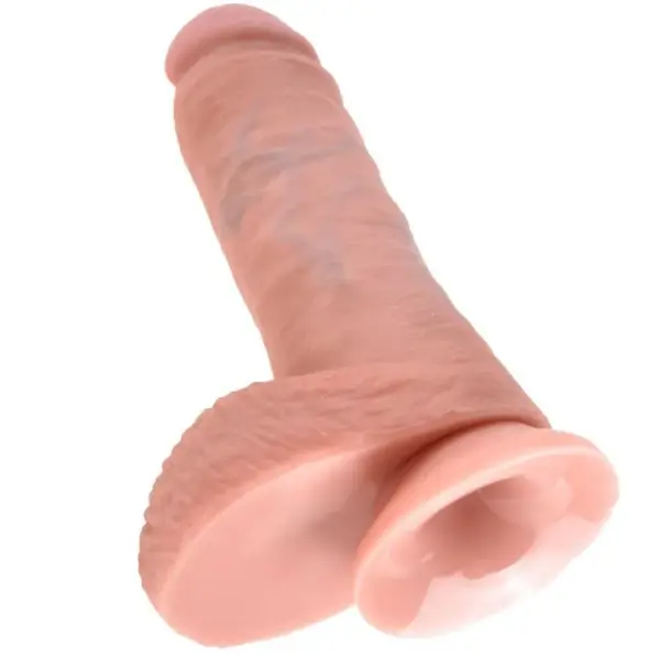 KING COCK - 8 PENE REALÍSTICO NATURAL 20.3 CM - Imagen 5