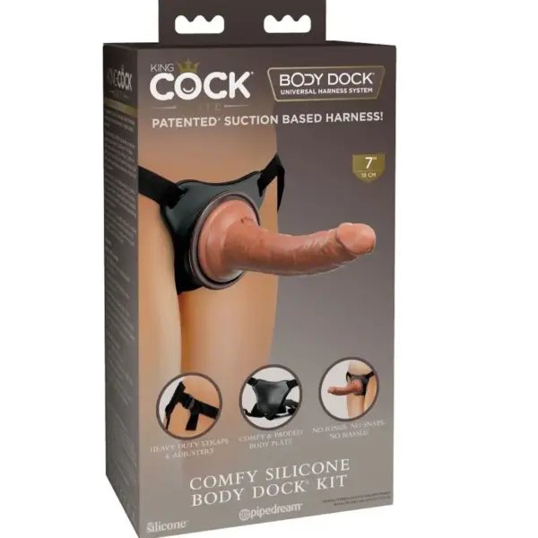KING COCK - ÉLITE ARNÉS AJUSTABLE CON DILDO 17.8 CM - Imagen 11