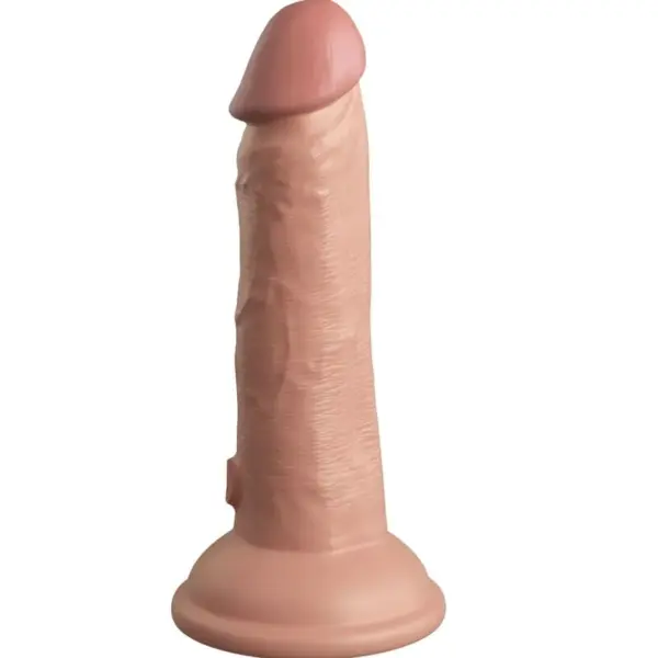 KING COCK - Élite Dildo Realístico Silicona 15.2 cm - Imagen 2