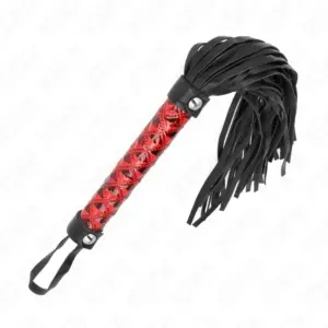 KINK - Látigo con Patrón de Diamante 40 cm para Placer y Control