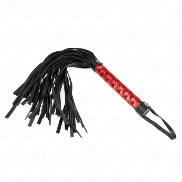 KINK - Látigo con Patrón de Diamante 40 cm para Placer y Control - Imagen 2