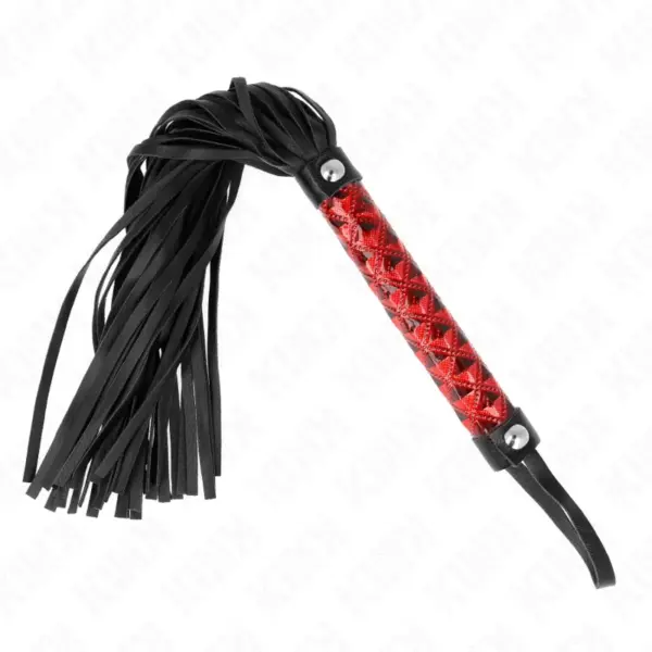 KINK - Látigo con Patrón de Diamante 40 cm para Placer y Control - Imagen 3
