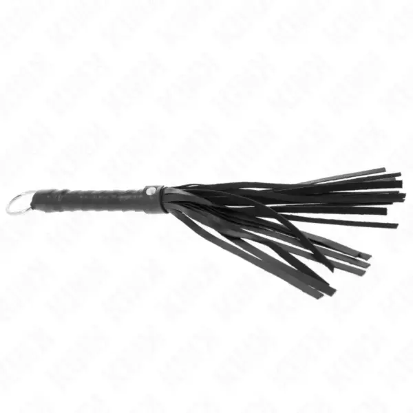 KINK - Látigo Simple Mini Negro 28 cm - Placer y Control en tus Juegos - Imagen 3