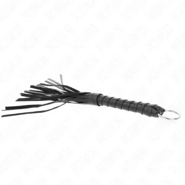 KINK - Látigo Simple Mini Negro 28 cm - Placer y Control en tus Juegos - Imagen 4