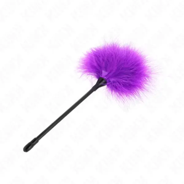 KINK - Plumas para Cosquillas Morado Usado para el Kit Bondage 27 cm