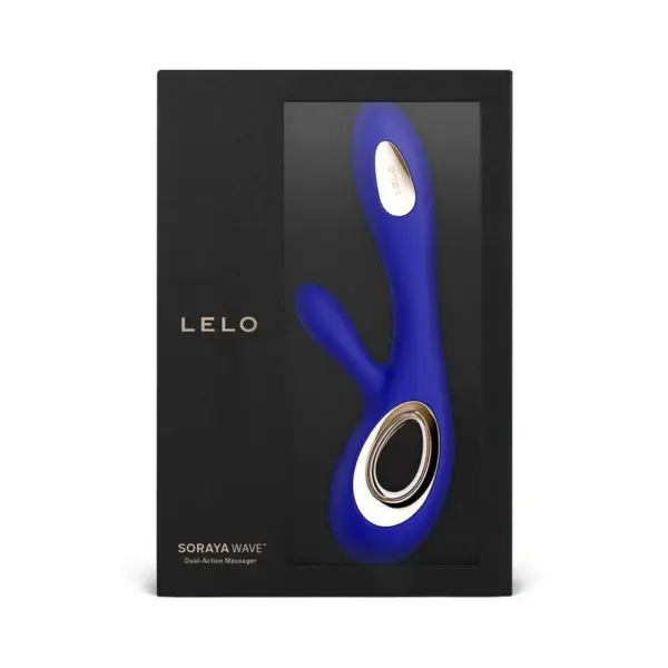 LELO - Soraya Wave Vibrador Rabbit Midnight Azul - Imagen 4