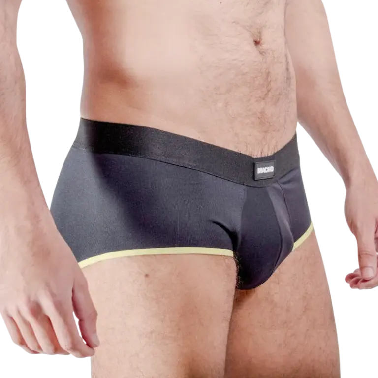 Macho - Calzoncillo Brief Dark Amarillo S