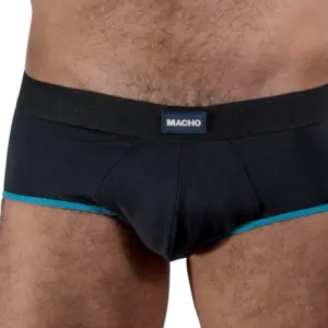MACHO - MS24B CALZONCILLO BRIEF DARK AZUL L