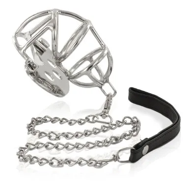 Metal Hard - Anillo de Castidad Metálico con Correa