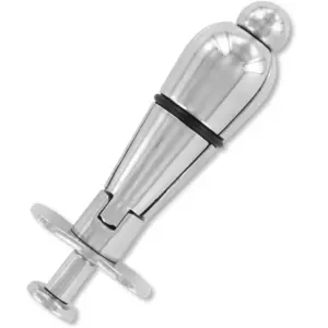 METAL HARD - PLUG ANAL METALICO CON BLOQUEO