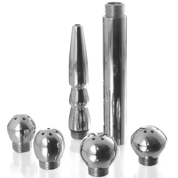 Metal Hard - Set Limpieza Vaginal/Anal 5PCS: Higiene Intima Perfecta - Imagen 2